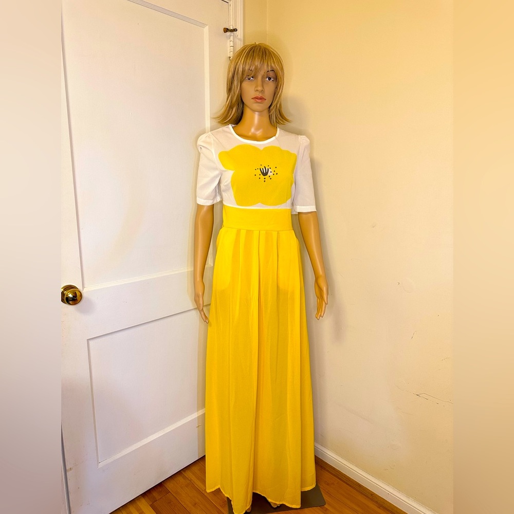 New - Yellow and with dress (Transparent)- Size M